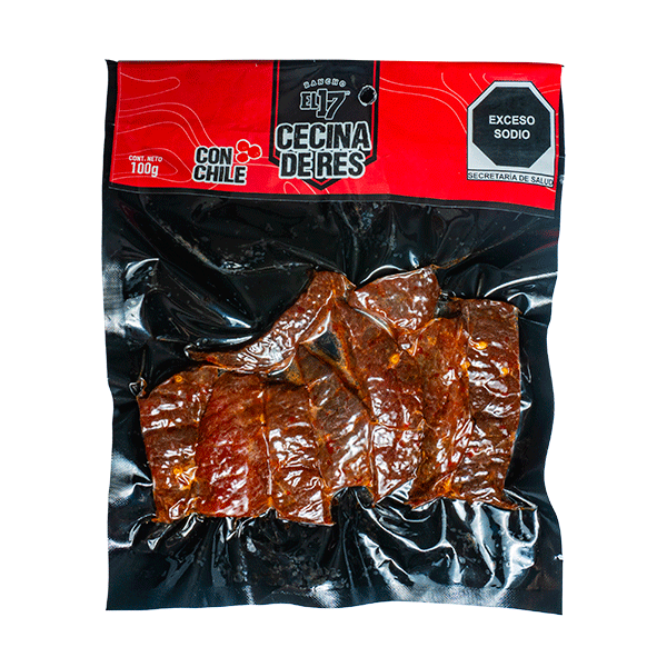 Cecina de res con chile R17 100gr