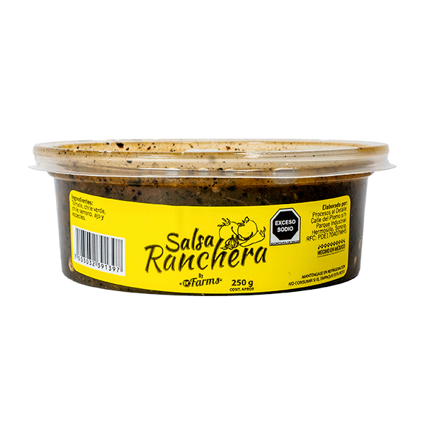 salsa ranchera dr farms 250 gr