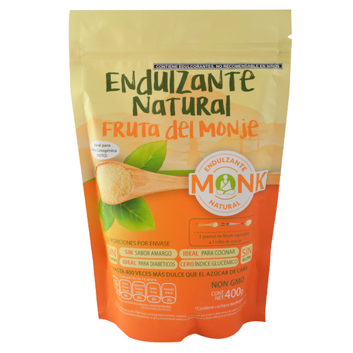 Azúcar de monk fruit 400gr pza