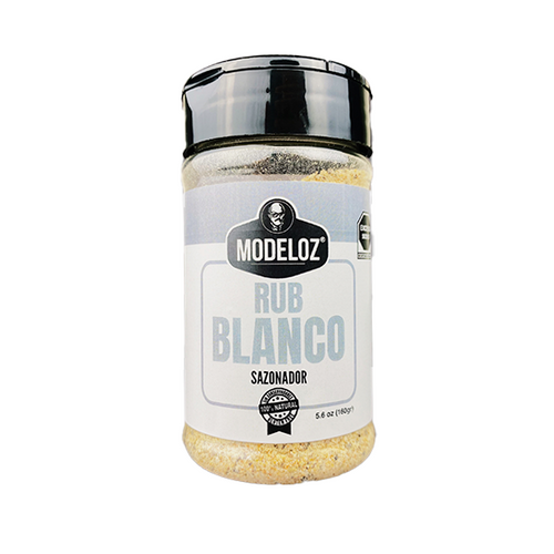 Sazonador rub blanco modeloz 180g pza