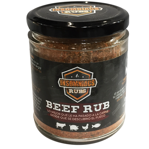 Sazonador beef rub insomniacs 200g pza