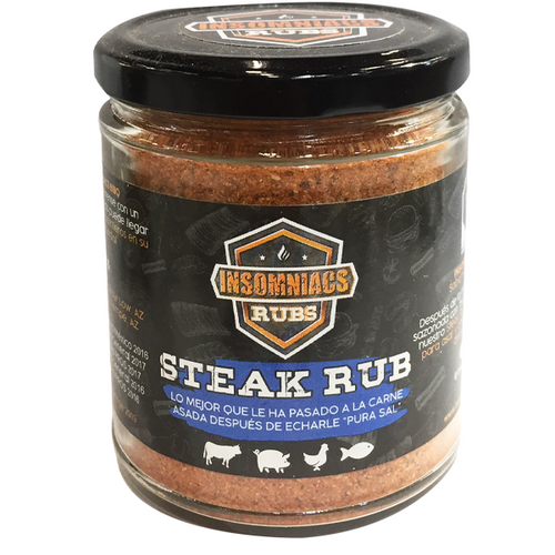 Sazonador steak rub insomniacs 200g pza